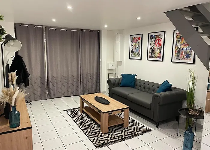 La Renouveau - Loft Avec Parking Gratuit, Proche Gare Et Centre Troyes